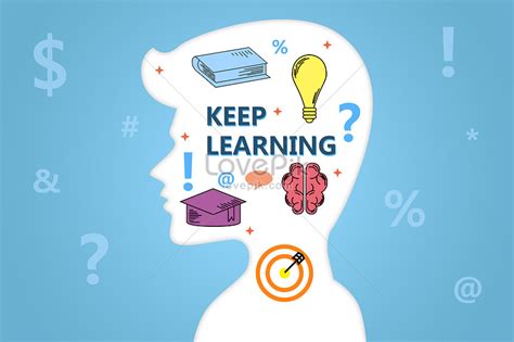 Let The Brain Keep Learning Illustration Imagepicture Free Download