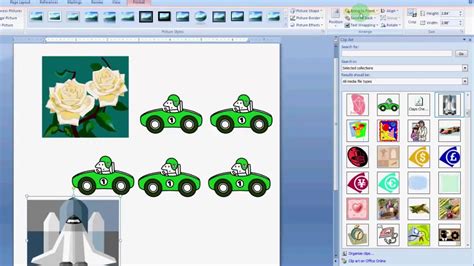 How To Use Clip Art In Ms Word 2007 Youtube