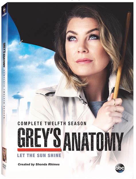 With the new grey sloan memorial hospital up and running smoothly, everyone is happy about the new changes. GREY'S ANATOMY Season 12 DVD Release Details | SEAT42F