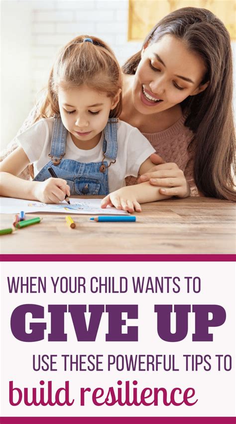 5 Powerful Ways To Help A Child Who Gives Up Easily Kids And