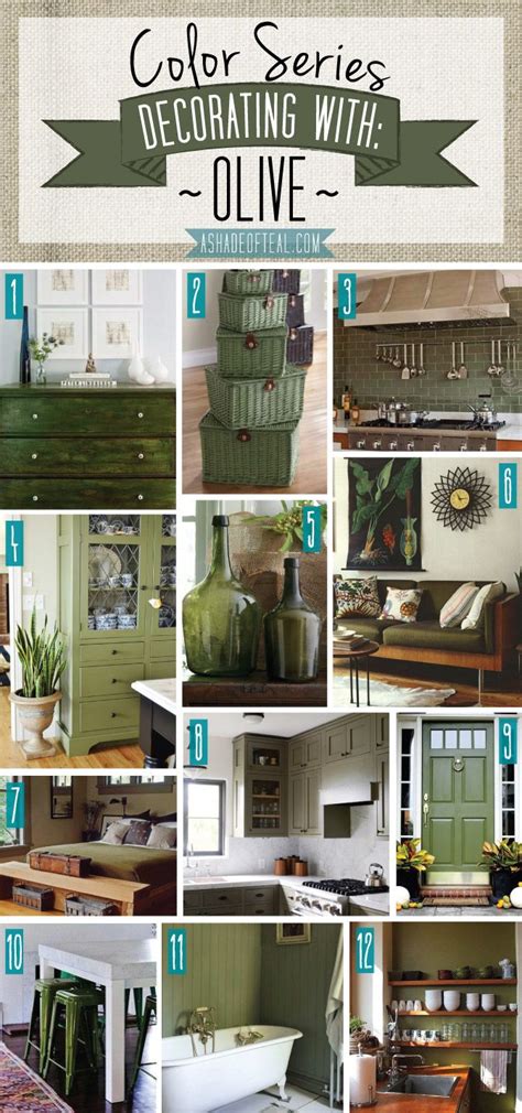 Olive Green Home Accessories