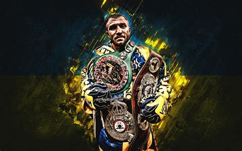We have an extensive collection of amazing background images carefully chosen by our community. Download wallpapers Vasyl Lomachenko, Ukrainian professional boxer, portrait, flag of Ukraine ...