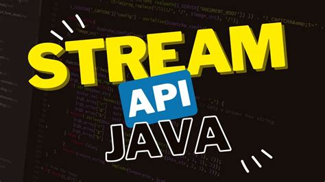Streams API Tutorial In Java 8 YouTube