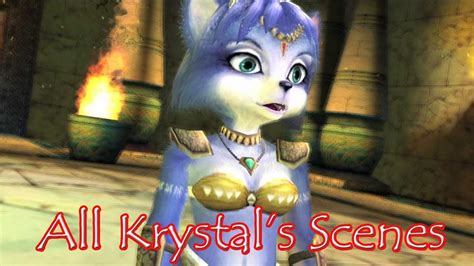 Krystals Scenes In Star Fox Games Youtube