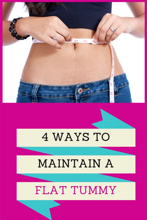 Flat Tummy How To Maintain In 4 Easy Ways Weight Fitness Tips Flat