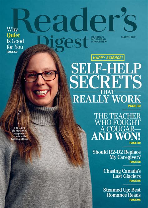 Inside The March 2021 Issue Of Readers Digest Canada Readers Digest
