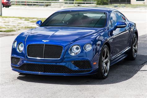 Used 2016 Bentley Continental Gt Speed For Sale 119900 Marino