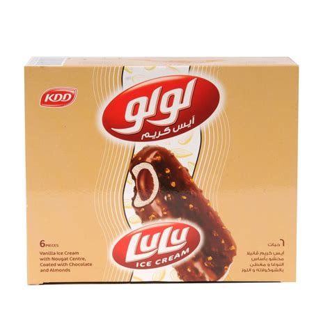 Kdd Lulu Ice Cream Stick 62ml X 6 Pieces Online At Best Price Ice