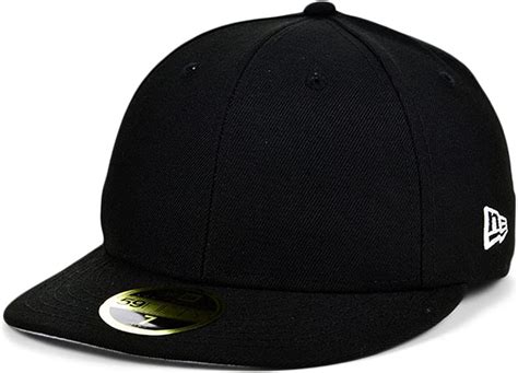 Buy Blank New Era Custom Low Pro 59fifty Fitted Black Cap Online At