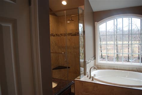 South Russell Master Bath Transitional Bathroom Cleveland By