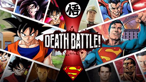 Full Composite Goku Vs Full Composite Superman Dragon Ball Vs Dc R