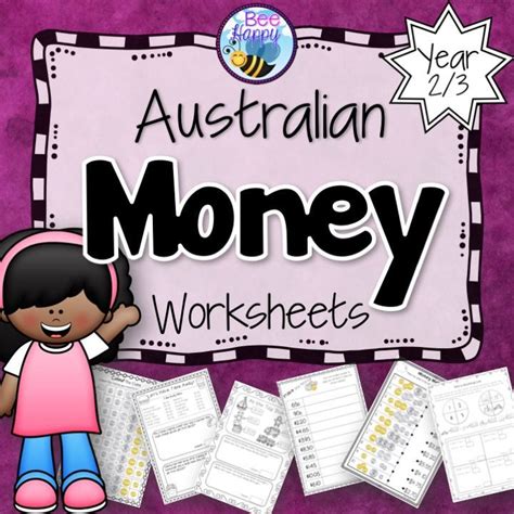 Australian Money Worksheets Australian Teaching Resources Alphabet