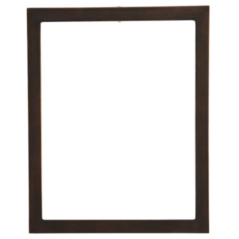 Manhattan Oval Picture Frame Rubbed Black Victorian Frames