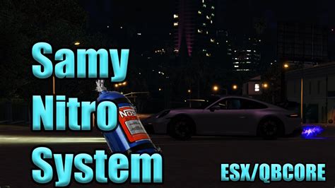 Fivem Samy Nitro System Esxqbcore Youtube
