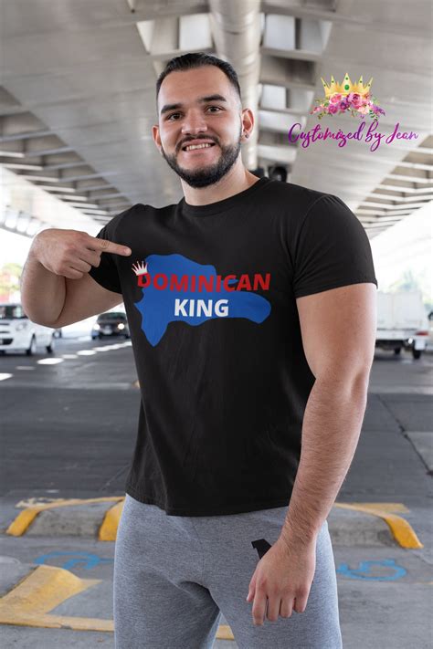 Dominican King T Shirt Dominican Pride Tee Dominican Island Etsy
