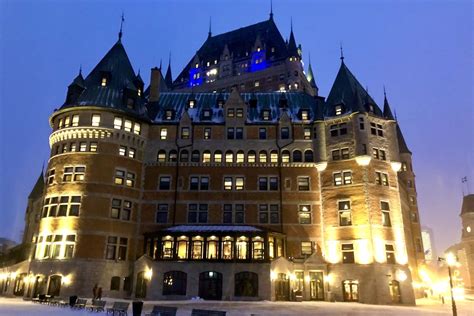 Außenansicht Hotel The Fairmont Chateau Frontenac Quebec City