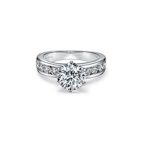 The Tiffany® Setting With A Diamond Band Worlds Most Iconic Engagement Ring Tiffany And Co