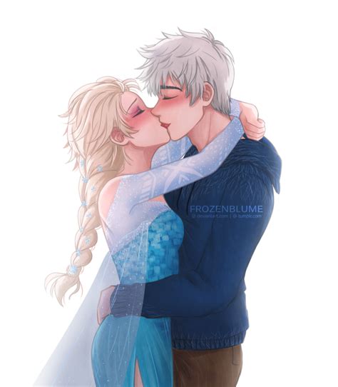 A Kiss Of Frost By Frozenblume On Deviantart Frozen Love Frozen Heart