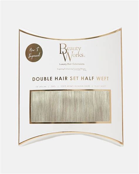 Inch Double Hair Set Weft Barley Blonde Beauty Works