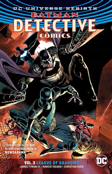 Batman Detective Comics Graphic Novel Volume 3 League Rebirth