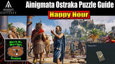 Assassins Creed Odyssey Ainigmata Ostraka Puzzle Solutions Happy