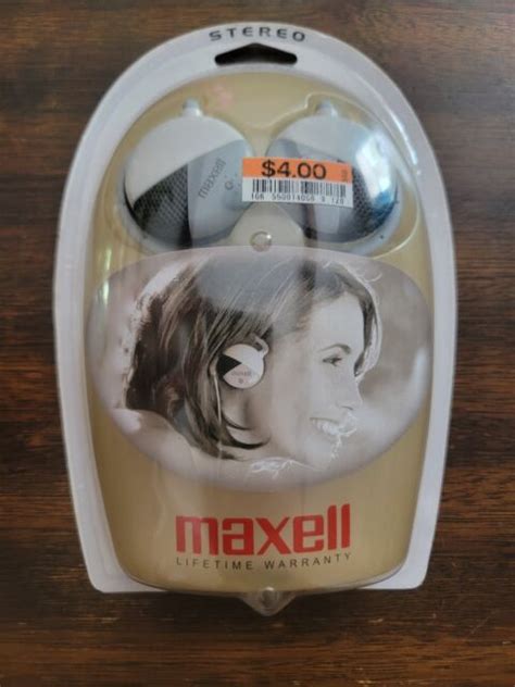 Maxell 190561 Ec150 Ear Clip Headphones For Sale Online Ebay