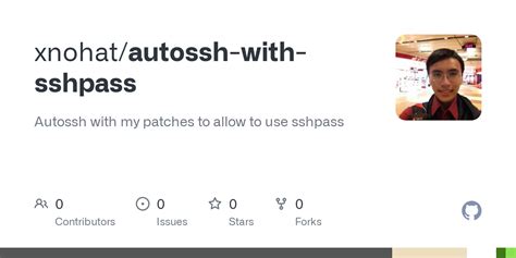 Github Xnohat Autossh With Sshpass Autossh With My Patches To Allow To Use Sshpass