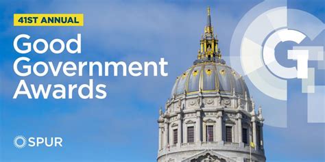 San Francisco Good Government Awards 2022 Spur