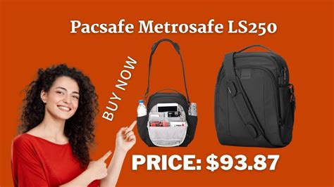 Best Pacsafe Metrosafe Ls250 12 Liter Anti Theft Shoulder Bag Review