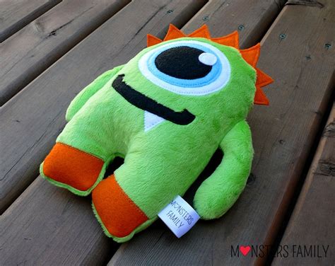 Stuffed Monster Toy Monster Plush Toy Plush Monster Monster Etsy