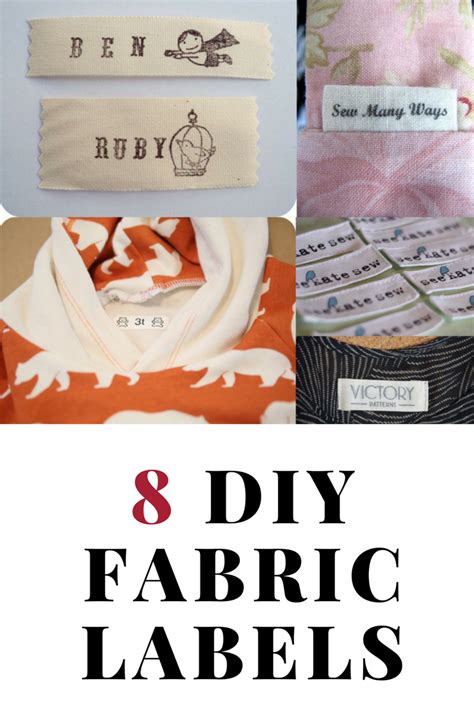 8 Diy Fabric Labels Check Out This And Hundreds Of Other Free