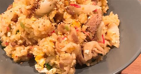 Japanese Home Style Fried Rice Recipe By Kennyht Cookpad