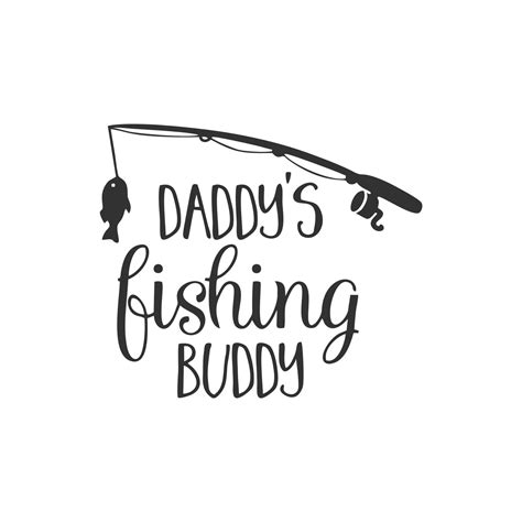Daddys Fishing Buddy Svg Cadre De Pêche Svg Pêche Svg Etsy France