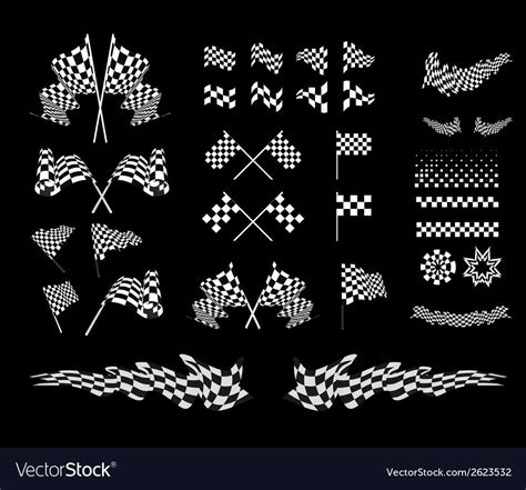 Checkered flag Royalty Free Vector Image - VectorStock , #affiliate, #Royalty, #flag, #Checkered ...
