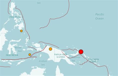 Powerful Earthquake Hits Off Papua New Guinea Inquirer News