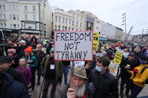 cork anti lockdown protest six people arrested as hundreds attend rally newstalk