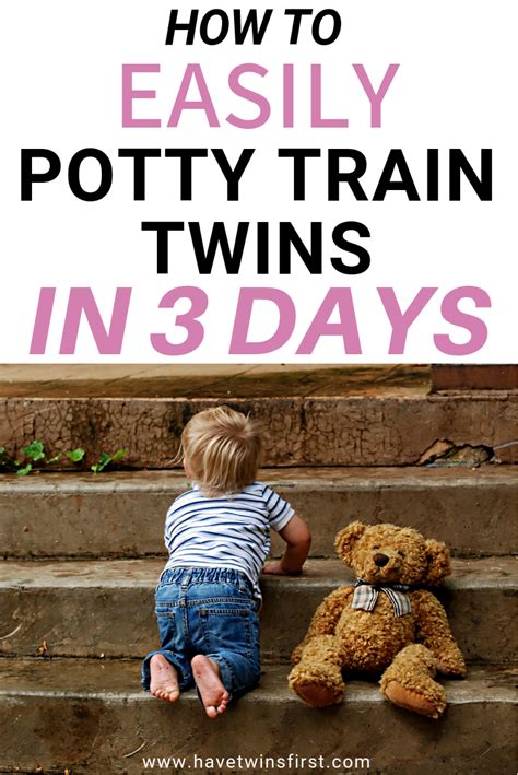 Potty Training Twins Using The 3 Day Potty Training Method Have Twins