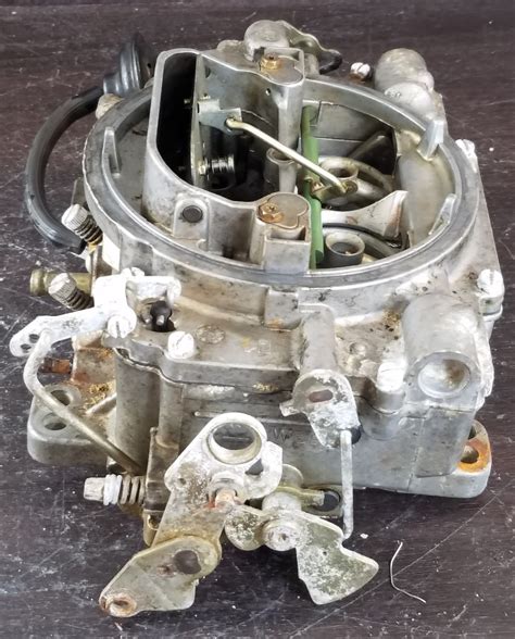 1407 Edelbrock Carburetor 750 Cfm Carburetor W Manual Choke For Parts