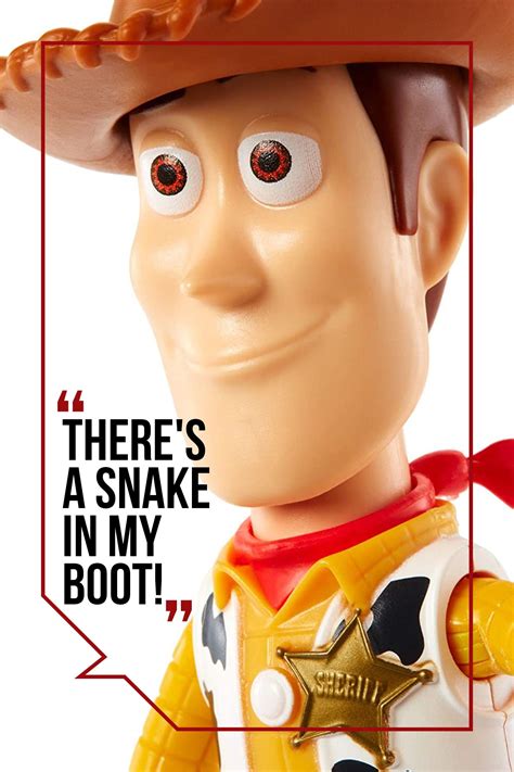 Theres A Snake In My Boot Disney Pixar Toy Story 4 Sheriff Woody