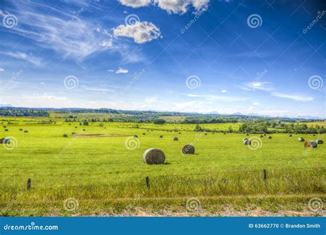 Scenic Farmland Stock Photo Image Of Meadow Gravel 63662770