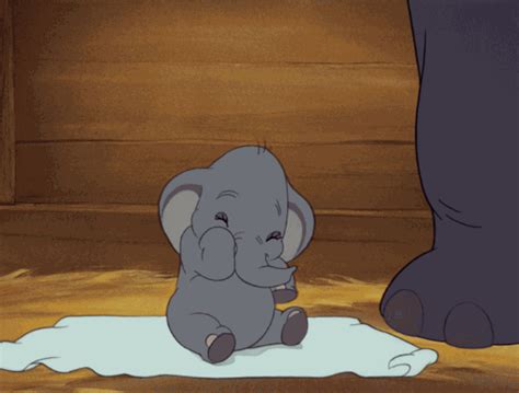 Tired Dumbo  By Disney Find And Share On Giphy