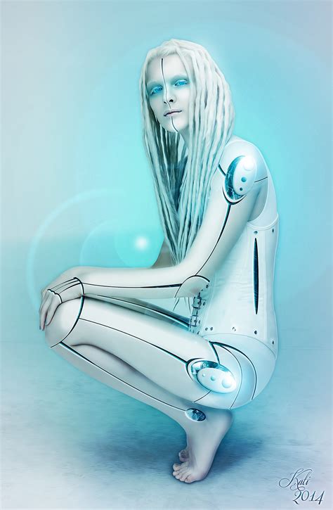cyborg girl by mademoisellekati on deviantart
