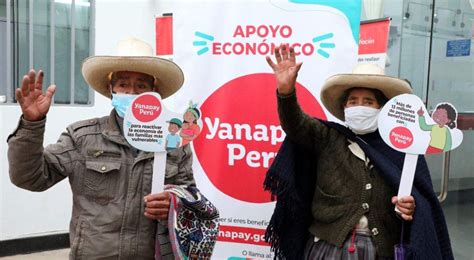 Bono Yanapay En Mayo ¿cómo Cobrar Hoy La Ayuda Económica De 350 Soles
