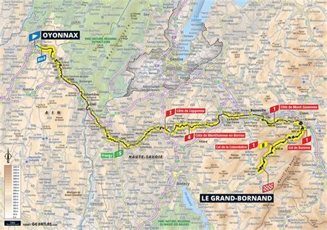 Tour de France Profil horaires tout ce qu il faut savoir sur la e étape entre Oyonnax et