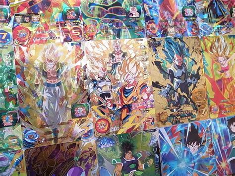 They were made in japan and only released in japan, and could be obtained through putting money in a card machine. Lot 100 Cards Dragon Ball HEROES Common, Rare, Guaranteed ...