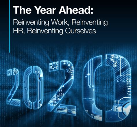 2020 Predictions Reinventing Work Reinventing Hr Reinventing