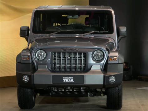 New Generation Mahindra Thar Unveiled Check Out Specs Features
