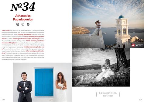 Amongst The Top 100 Wedding Photographers Worldwide Athanasios