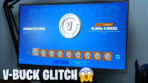 New V Buck Glitch In Fortnite 100000 V Bucks Youtube