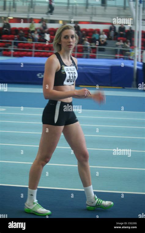 Bethan Partridge Birchfield Harriers At The London Indoor Games